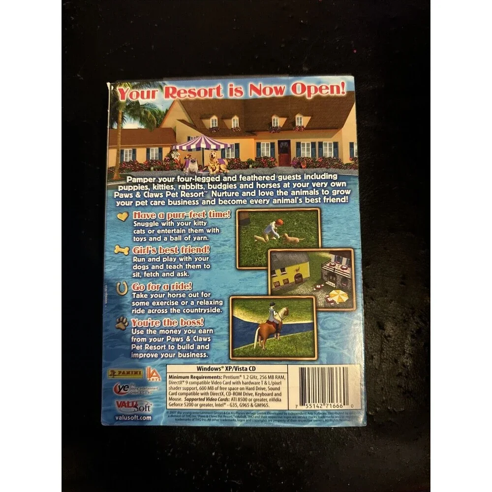 Paws & Claws: Pet Resort - PC CD-ROM Software 2007